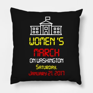 WOMEN 'S MARCH Pillow