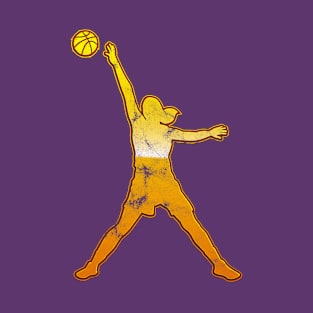 basketball Woman Girl Female T-Shirt