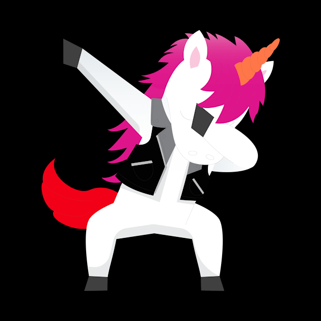 Funny kids unicorn  dabbing by FancyVancy