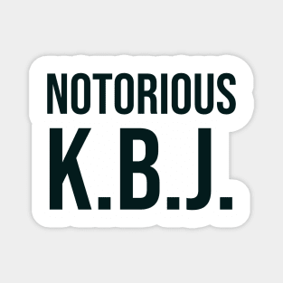 Ketanji Brown Jackson - Notorious KBJ Magnet