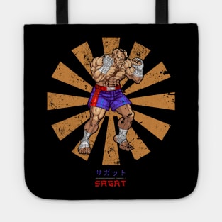 Sagat Retro Japanese Street Fighter Tote