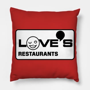 Love's Restaurants Pillow