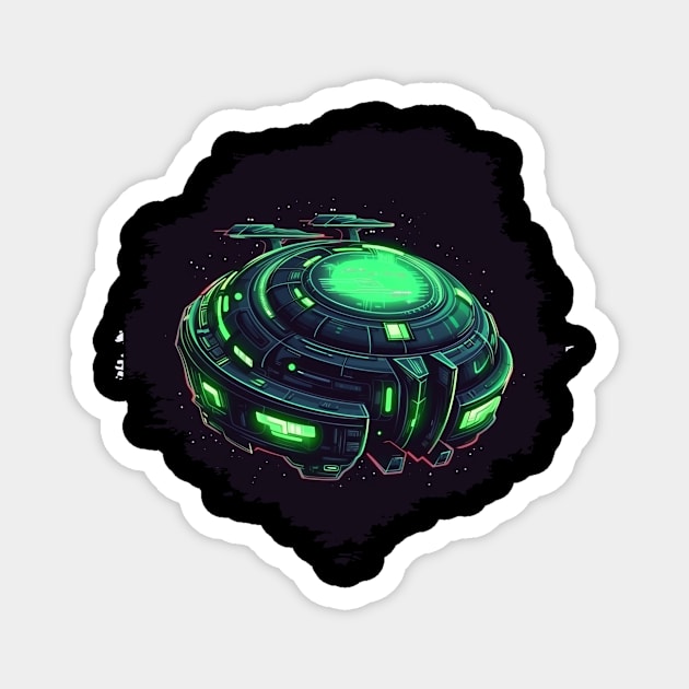 Asteroid City Magnet by Pixy Official