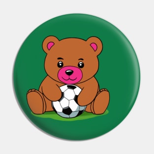 Little Bear soccer player Pin