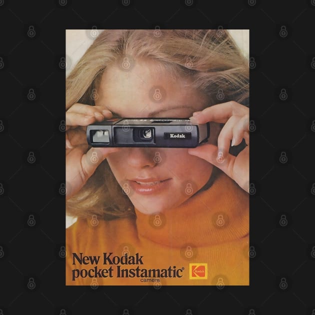 Kodak retro ad for the instamatic by Lukasking Tees