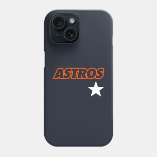 Astros with Star Phone Case