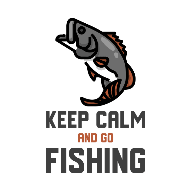 Keep Calm And Go Fishing by Jitesh Kundra