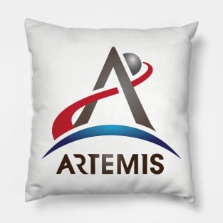 Artemis Program - First Woman on the Moon Pillow