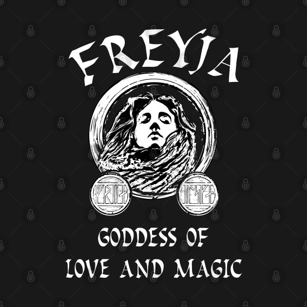 Freyja Goddess Of Love And Magic by Styr Designs