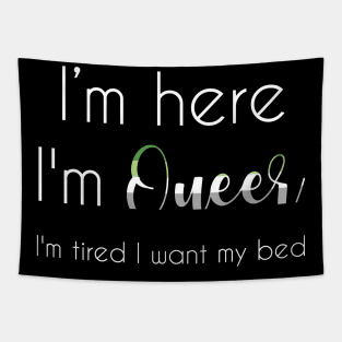 I'm here, I'm queer Tapestry