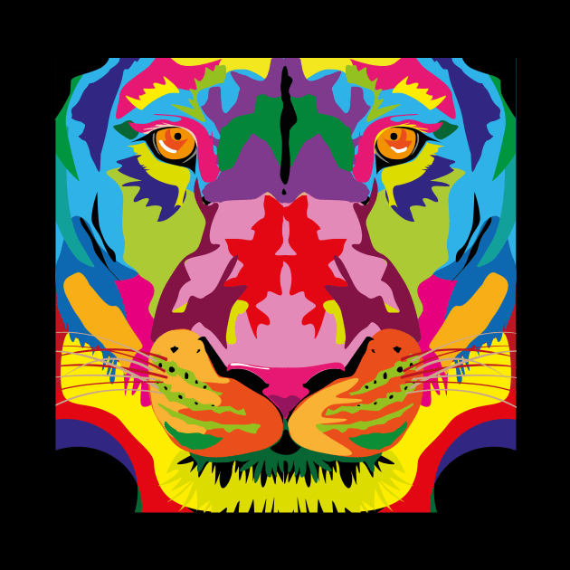 Psychedelic Lion by BOEC Gear