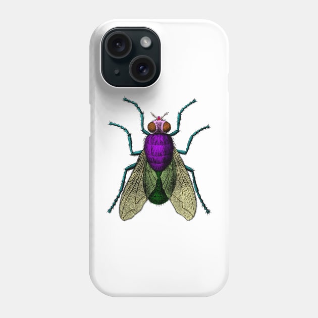 The Fly Phone Case by Wright Art