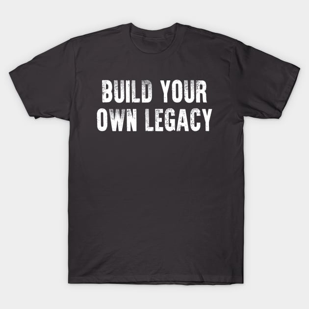 Build Your Legacy Homepage