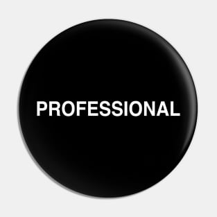 Professional Pin