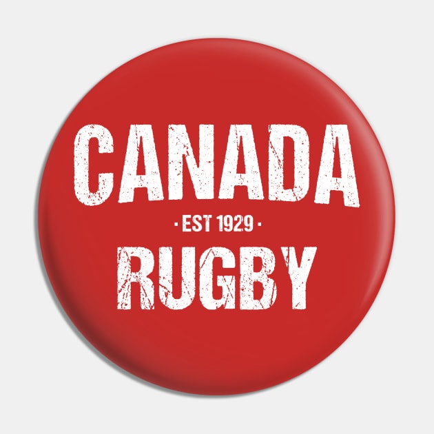 Canada Rugby Union (Les Rouges) Pin by stariconsrugby