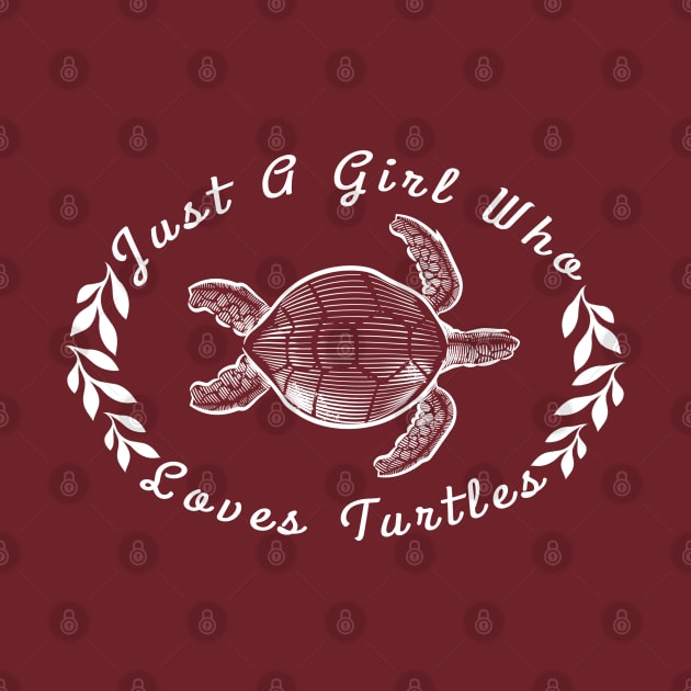 Just a girl who loves turtle, ocean shirt,  turtle gift,  turtle gifts, turtle birthday, sea turtle gifts, turtle tee, sea turtle tee, by BaronBoutiquesStore
