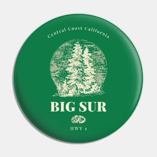 Big Sur Camping Pin