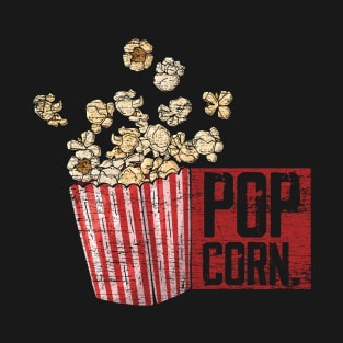 Popcorn Retro Cinema T-Shirt