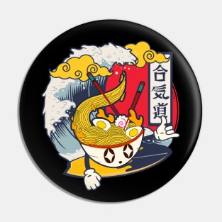 Ramen Surfer Pin