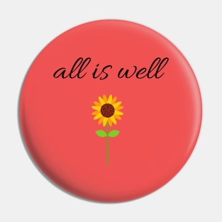 All is well Pin