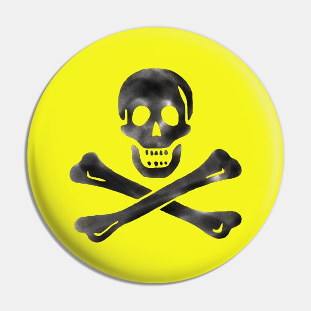 Pirates skull and cross bones Pin by PlanetMonkey