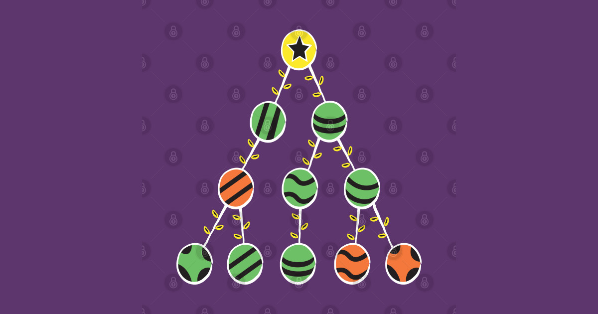 Programmer Christmas Tree - Funny Programming Jokes - Dark Color ...