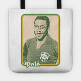 Pelé // Retro Soccer Fan Gift Design Tote