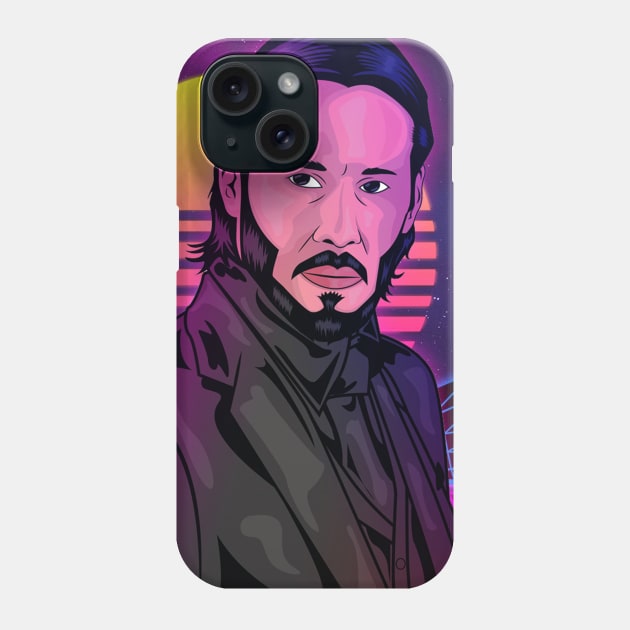 John Wick Phone Case by GoodVibesVisual