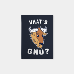 Gnu Notebooks Teepublic
