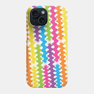 Colorful Waves Back To School Pattern Phone Case