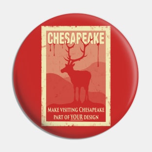 Visit Chesapeake Pin