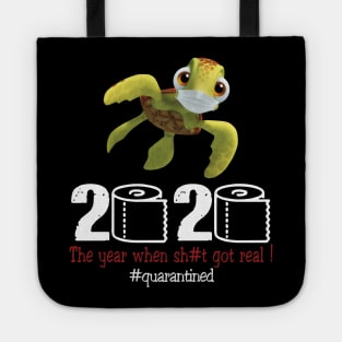 Turtle 2020 The year when shit got real Tote