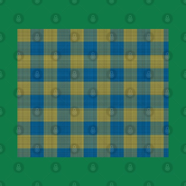 Blue / Yellow / Green "Fabric" check pattern by wagnerps