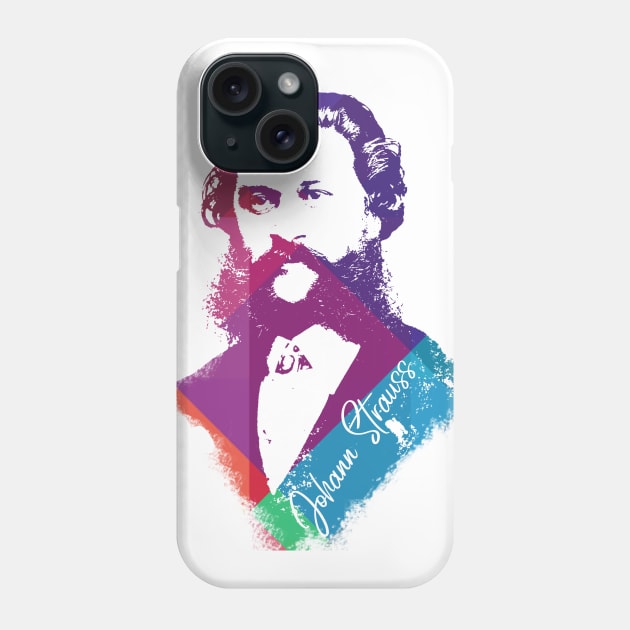 Johann Strauss Phone Case by big_owl