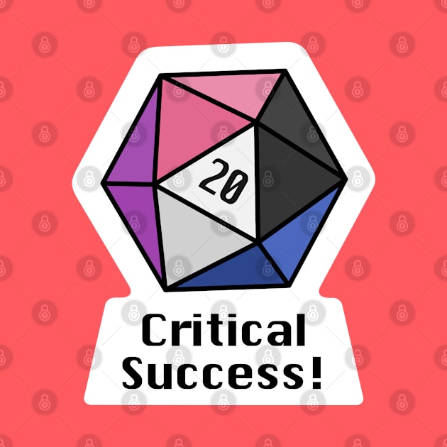 Critical Success! (Genderfluid) by OctopodArts