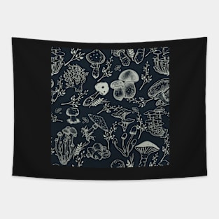 Mushrooms Tapestry