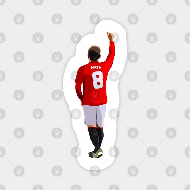 Juan Mata Magnet by Webbed Toe Design's