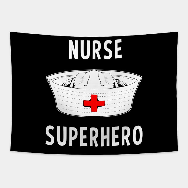 Amazing Frontline Nurse Superhero Tapestry by merchlovers