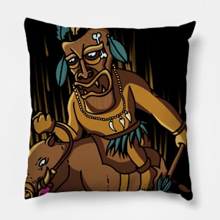 Tribe Attack Pillow