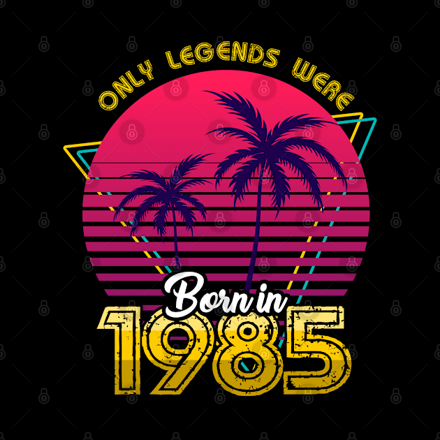 Born in 1985 T-Shirt by MarCreative