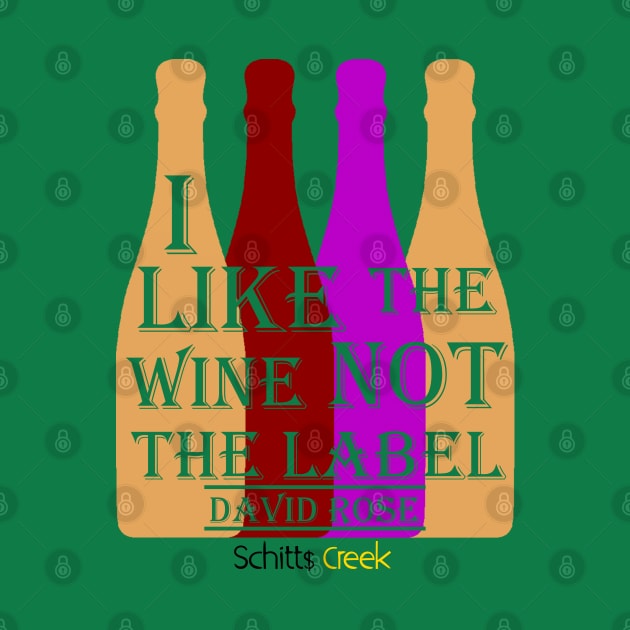 I Like The Wine Not The Label by cInox