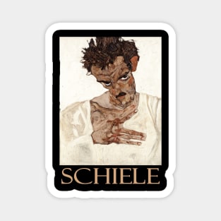 Self Portrait by Egon Schiele Magnet