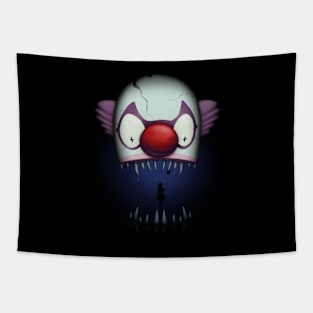 The bite of clown Tapestry