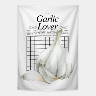 Garlic Lover - Allium sativum Gardening Healthy Herbs Tapestry