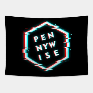 PENNYWISE POLYGON GLITCH Tapestry