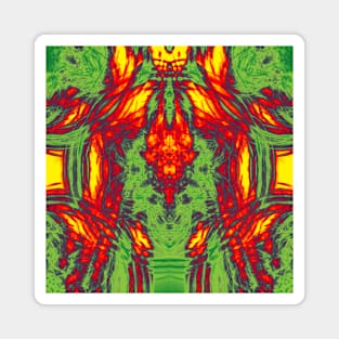 Fire in the forest Magnet