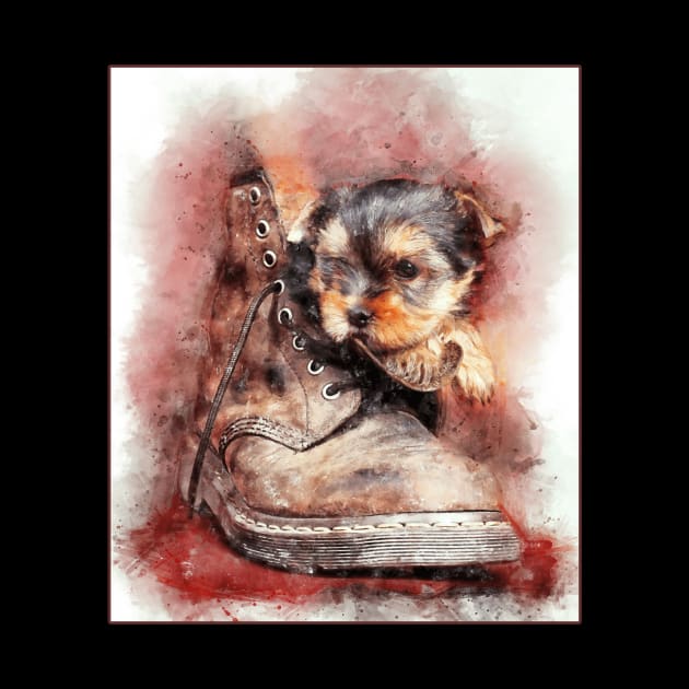 Yorkshire terrier Dog puppy by PetsArt