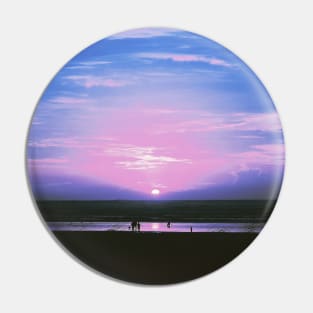 Sunset Pin