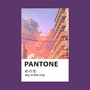 Anime Aesthetic Pantone T-Shirt