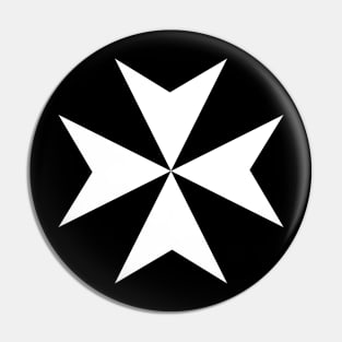 The Cross of Malta Pin